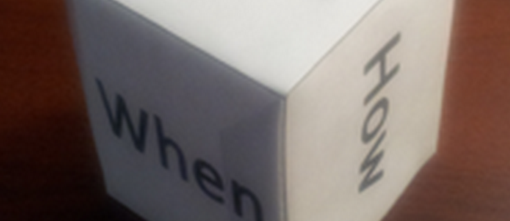 example of cubing in writing