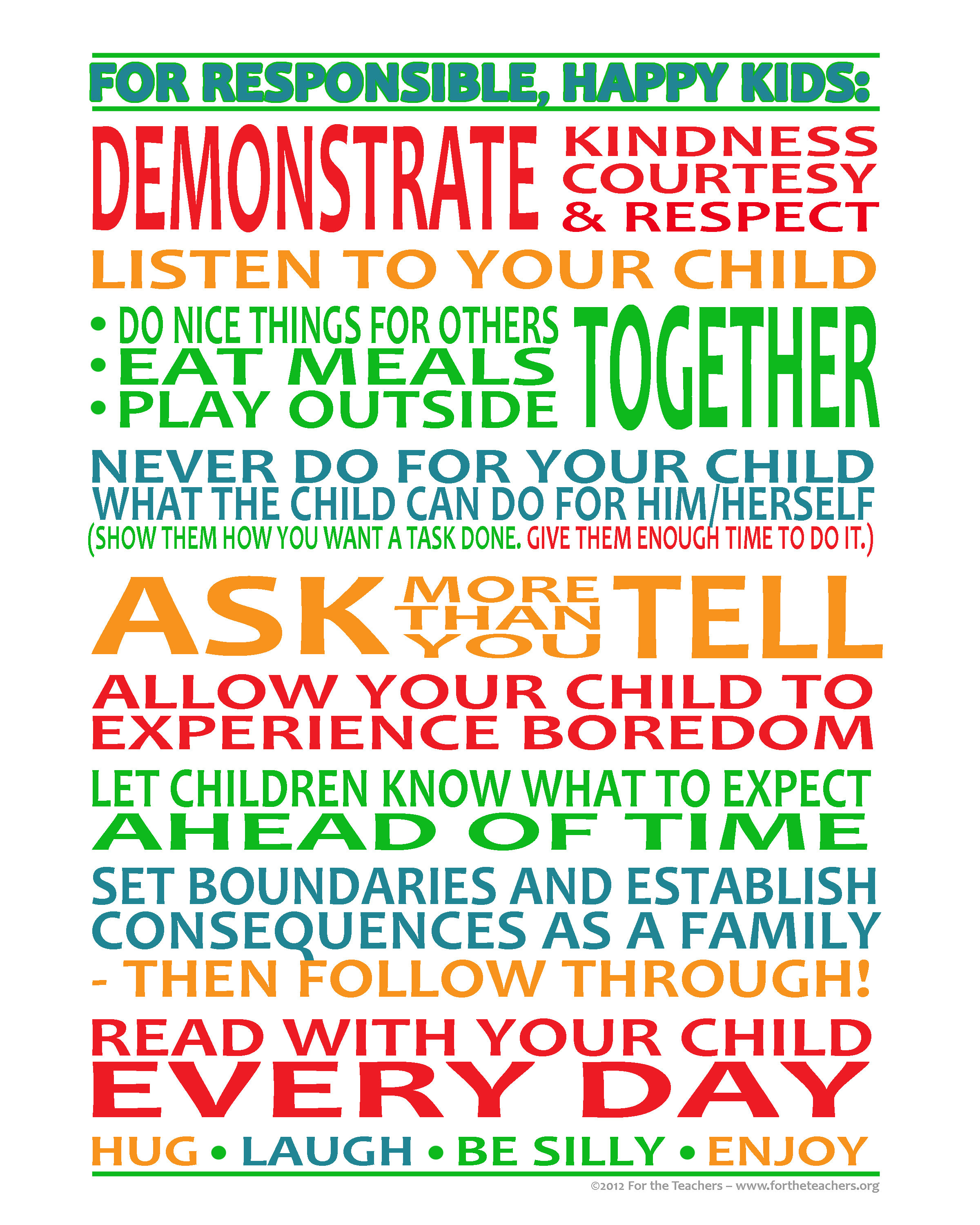 Encourage Your Children To Read >> Parent Involvement For The Teachers Encourage Your Children To Read >> Parent Involvement For The Teachers