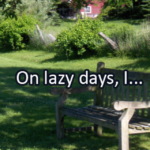 Writing Prompt for June 20: Lazy Days