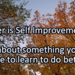 Writing Prompt for September 27: Self Improvement