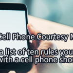 Writing Prompt for July 19: Cell Phones